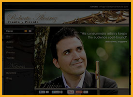 Roberto Alvarez Flute Website